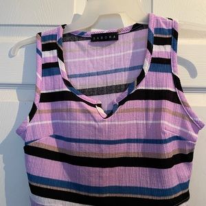 Sabora Ribbed Crop Top